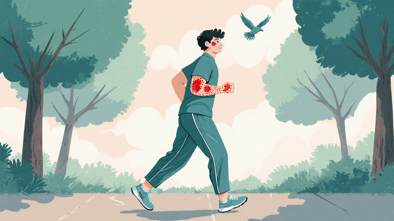 How Exercise Relieves Plaque Psoriasis Symptoms
