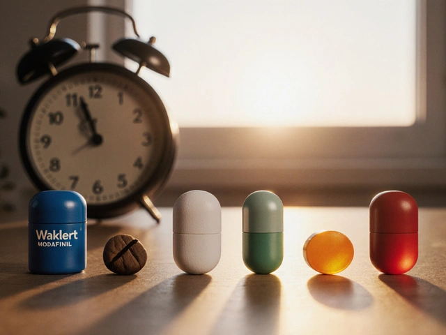 Waklert (Armodafinil) vs. Common Wake‑Promoting Alternatives - A Detailed Comparison