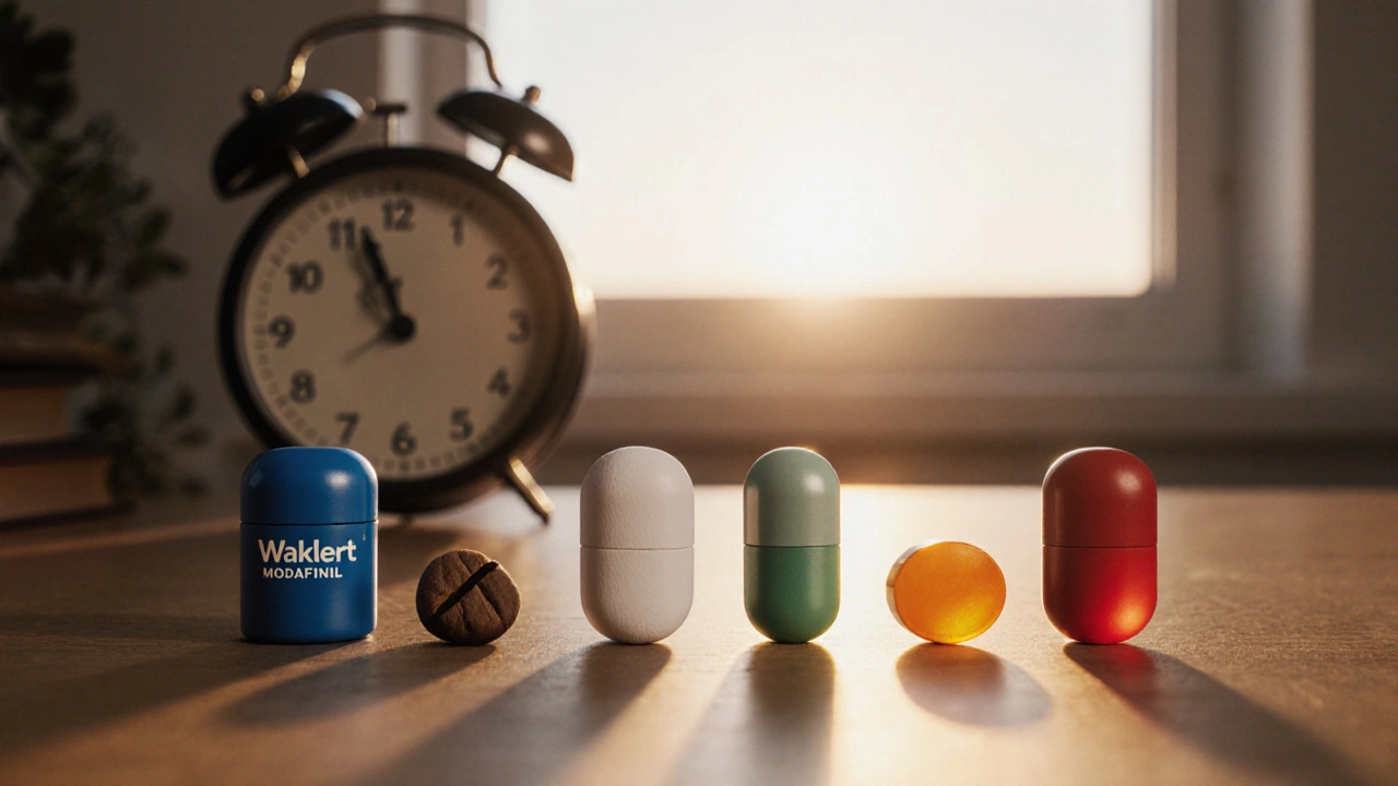 Waklert (Armodafinil) vs. Common Wake‑Promoting Alternatives - A Detailed Comparison
