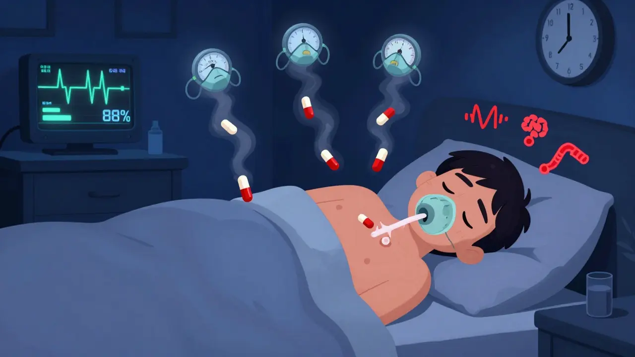 Sleep Apnea and Opioids: How Pain Medications Increase Nighttime Oxygen Drops