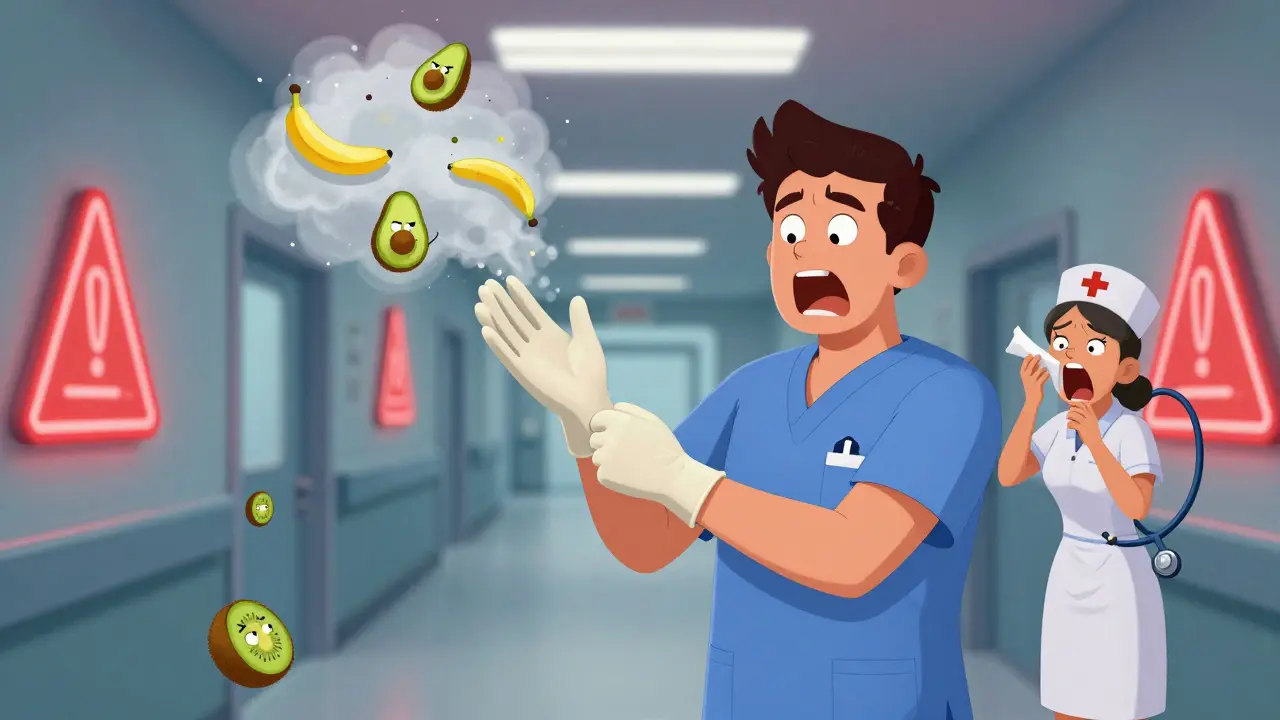 Latex Allergy: Understanding Cross-Reactivity and How to Manage It at Work