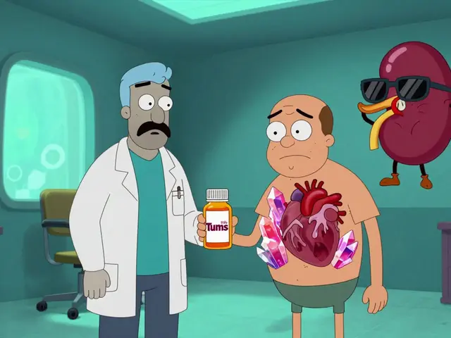 Antacids and Kidney Disease: What You Need to Know About Phosphate Binders and Risks