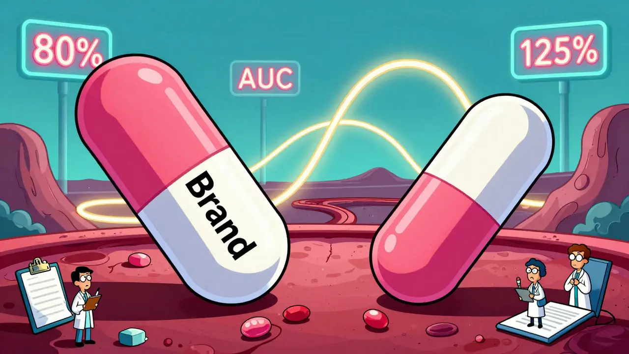 Generic Drug Absorption Rates: What the 80-125% Rule Really Means